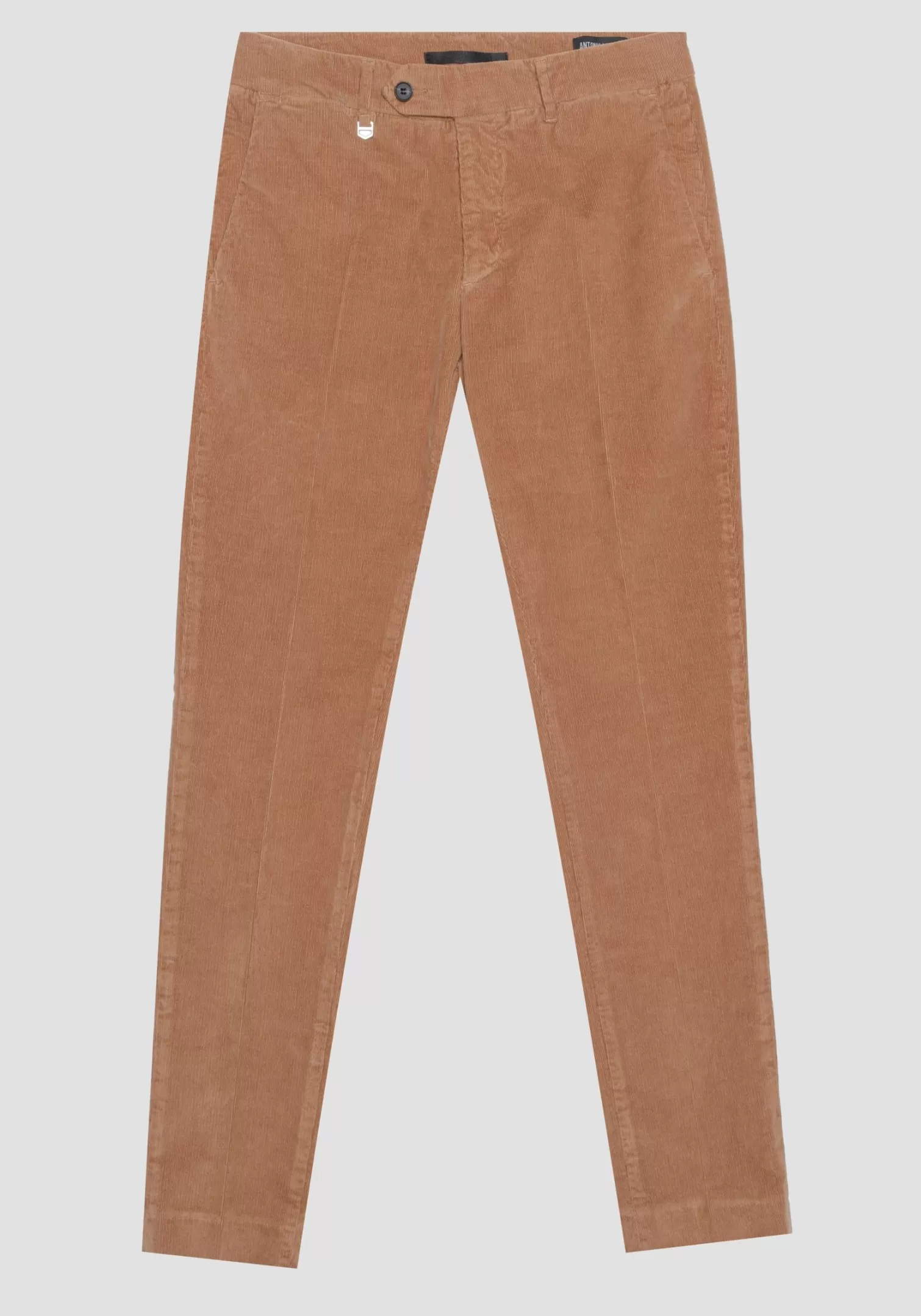 Pantaloni>Antony Morato Pantaloni Skinny Fit "Bryan" In Velluto Elasticizzato Cammello