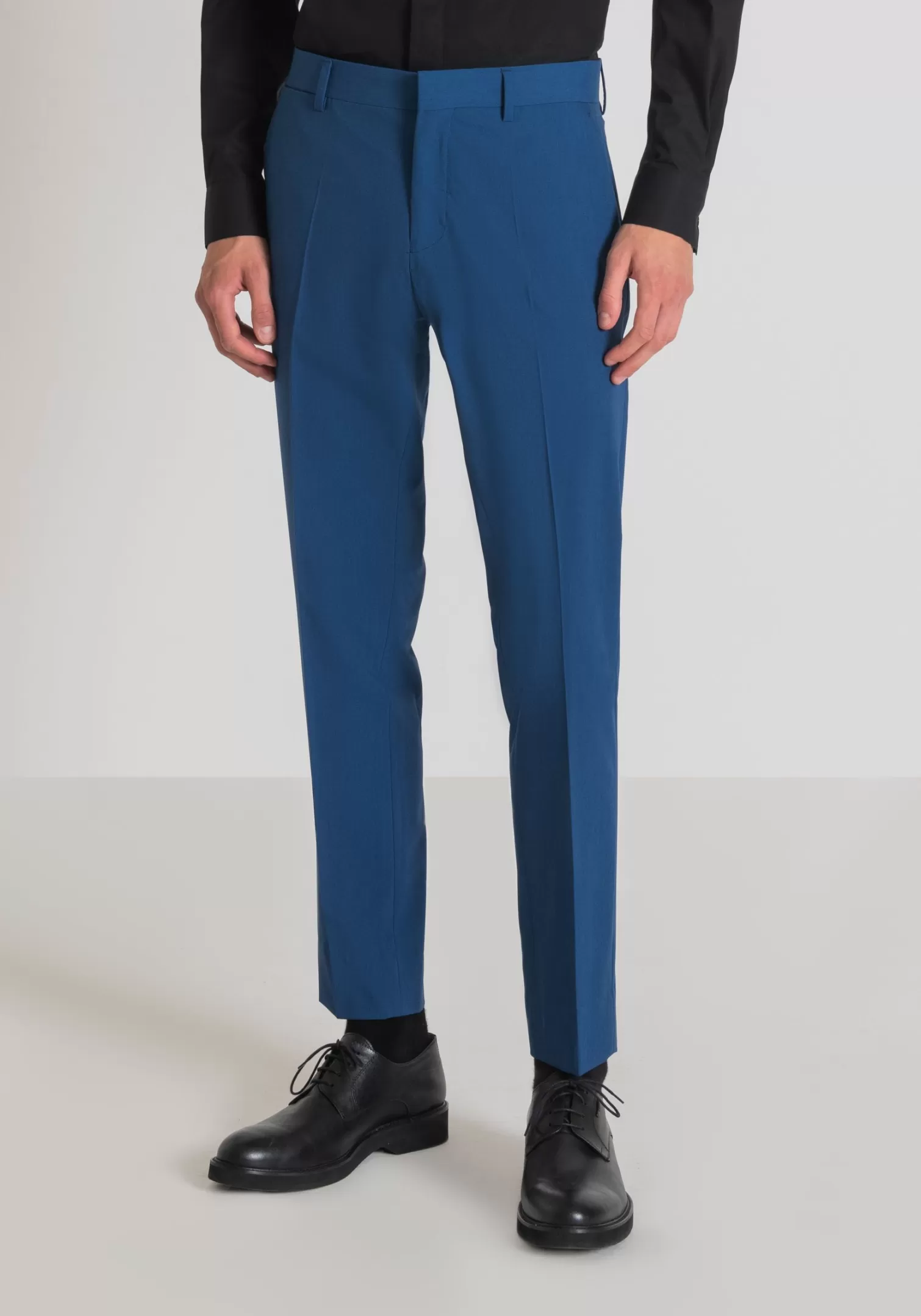 Pantaloni>Antony Morato Pantaloni Slim Fit "Bonnie" In Tessuto Stretch Blu