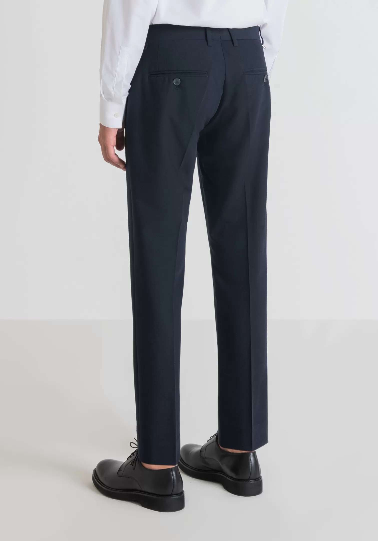 Pantaloni>Antony Morato Pantaloni Slim Fit "Bonnie" In Tessuto Stretch Ink Blu