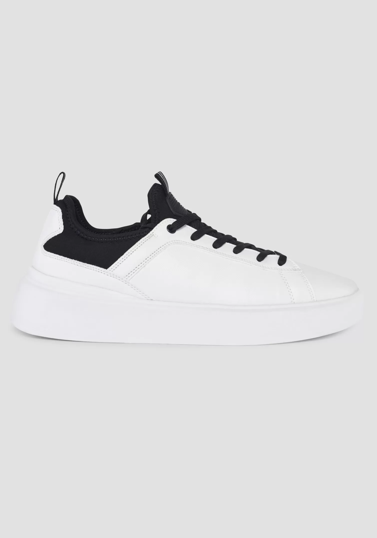 Sneakers>Antony Morato Sneaker "Barnet" In Similpelle E Tessuto Tecnico Bianco