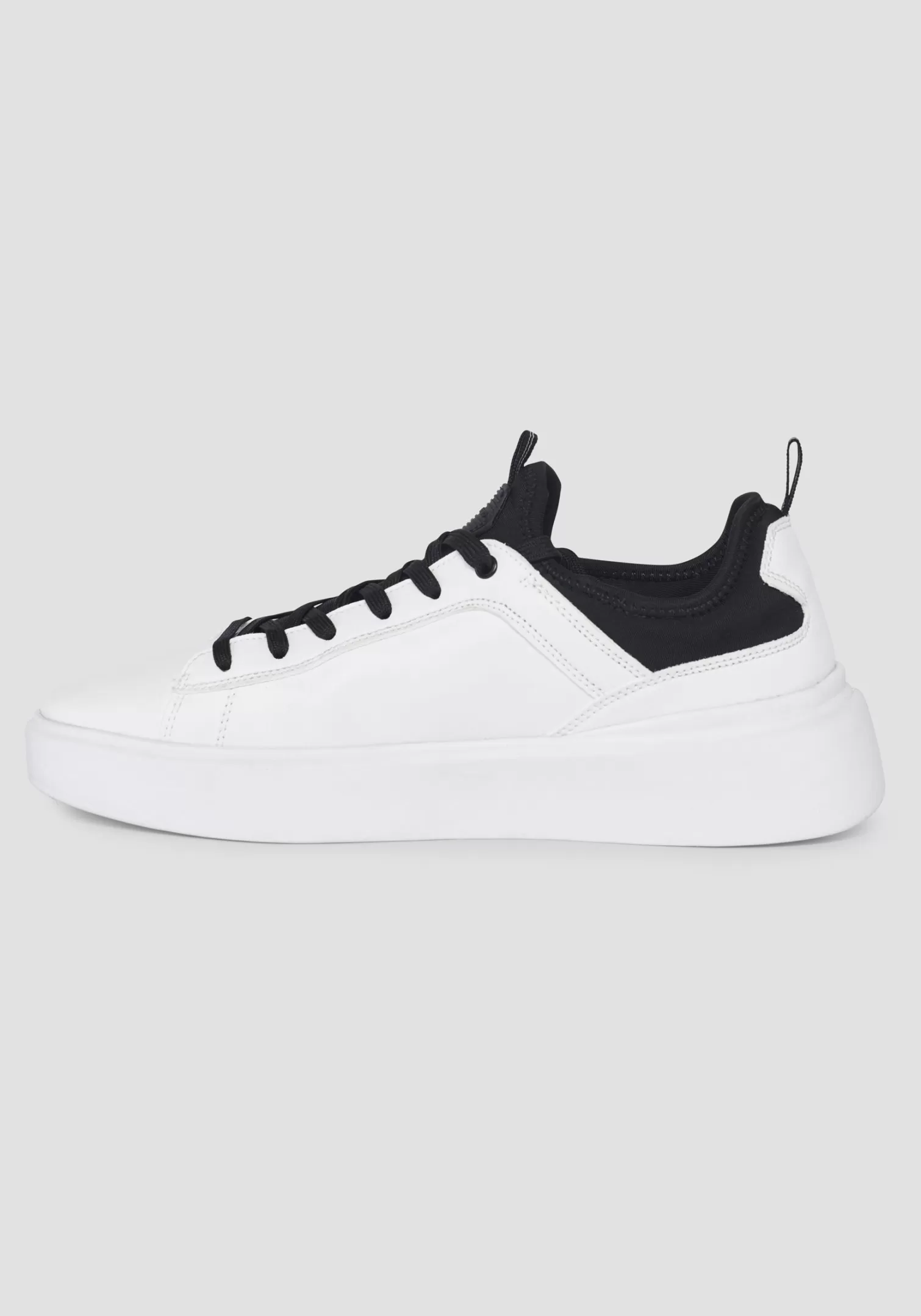 Sneakers>Antony Morato Sneaker "Barnet" In Similpelle E Tessuto Tecnico Bianco