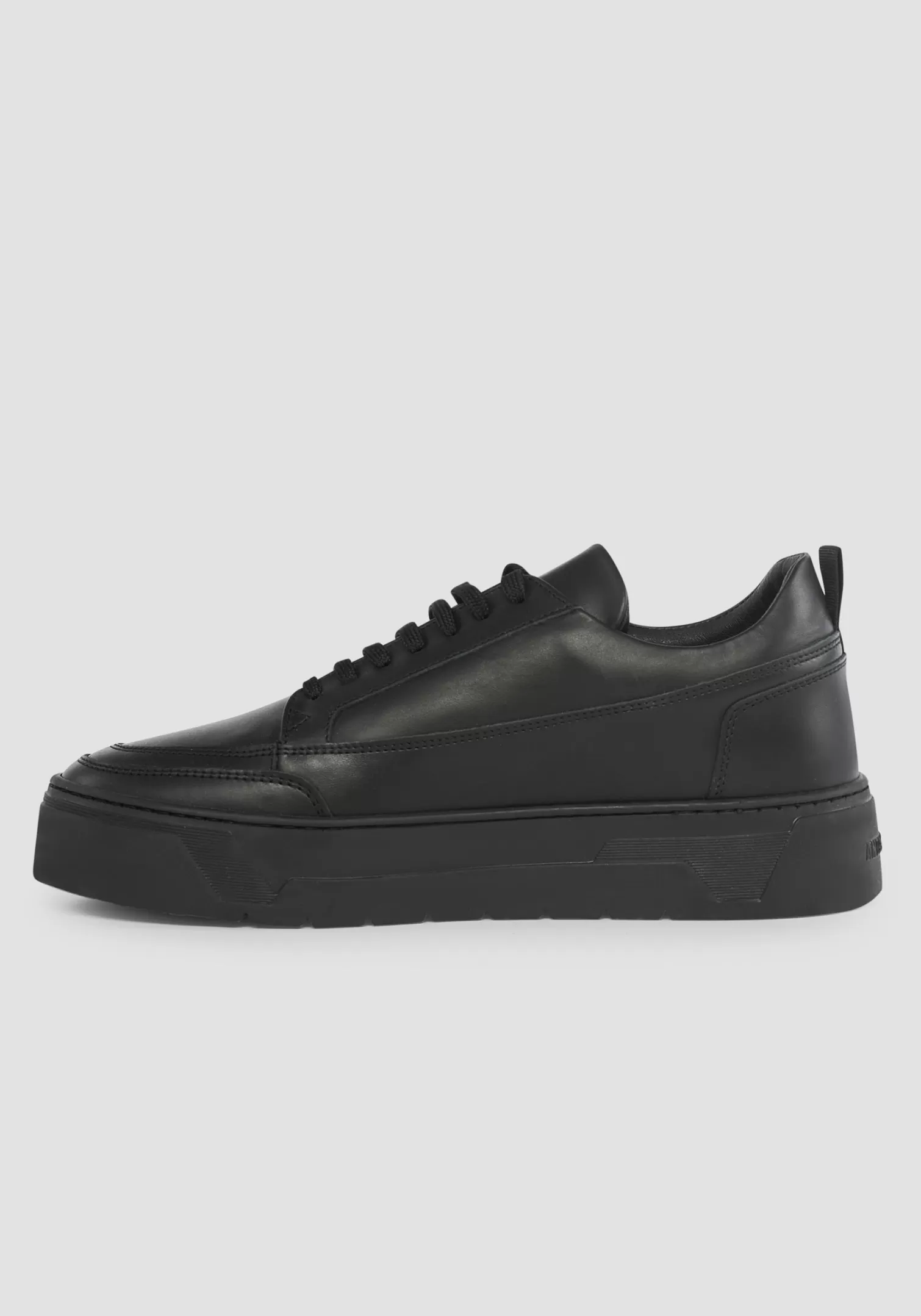 Sneakers>Antony Morato Sneaker Bassa "Flint" In Pelle Nero