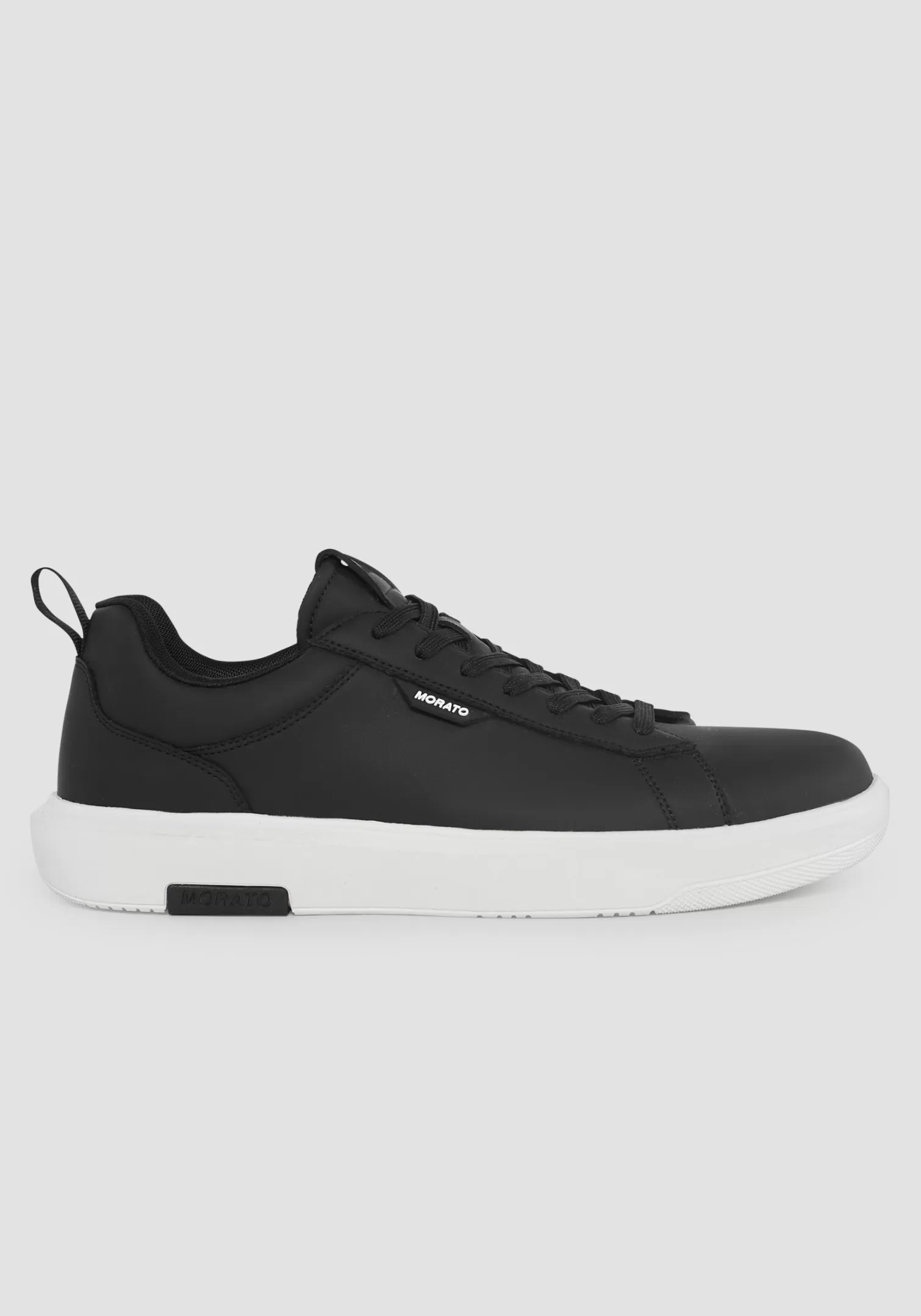 Sneakers>Antony Morato Sneaker Bassa "Madison" In Similpelle Nero