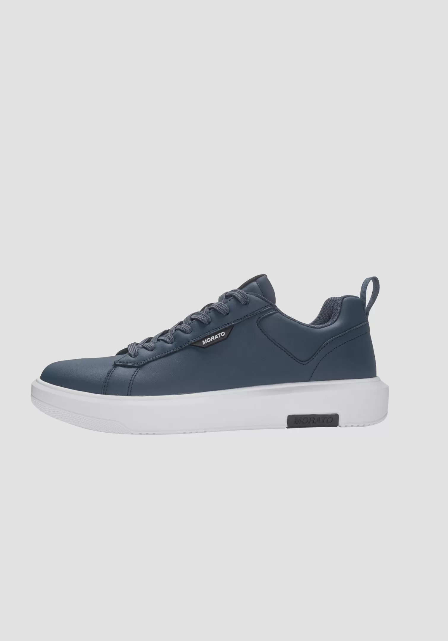 Sneakers>Antony Morato Sneaker Bassa "Madison" In Similpelle Ink Blu