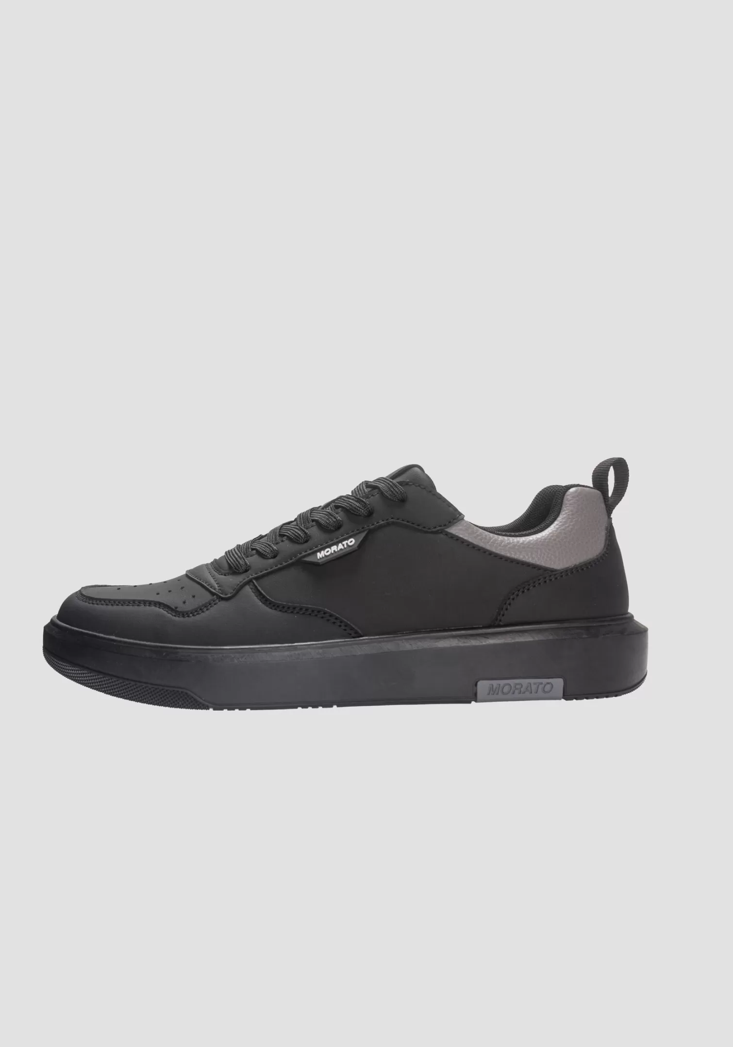 Sneakers>Antony Morato Sneaker Bassa "Mayon" In Similpelle Nero