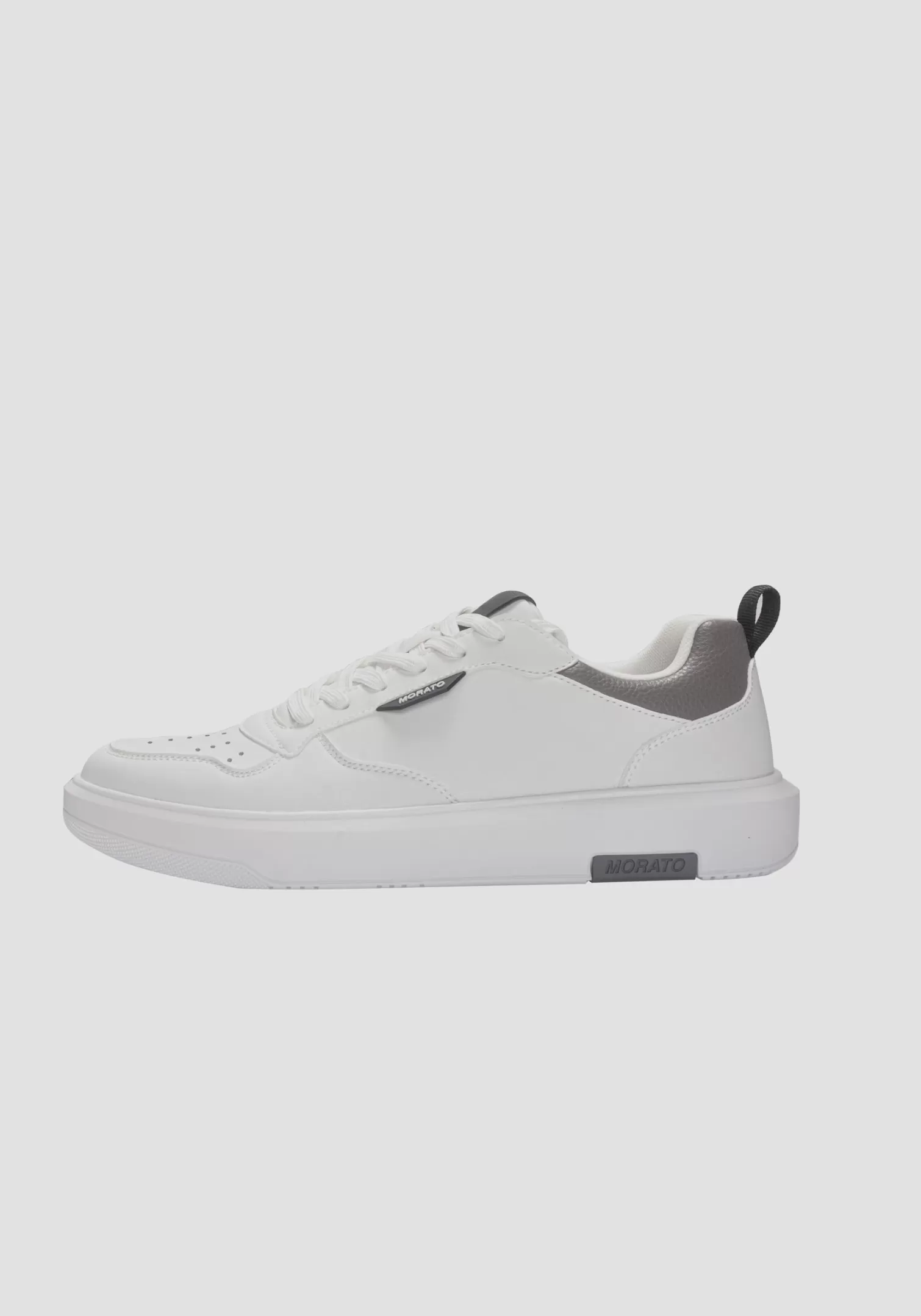 Sneakers>Antony Morato Sneaker Bassa "Mayon" In Similpelle Bianco