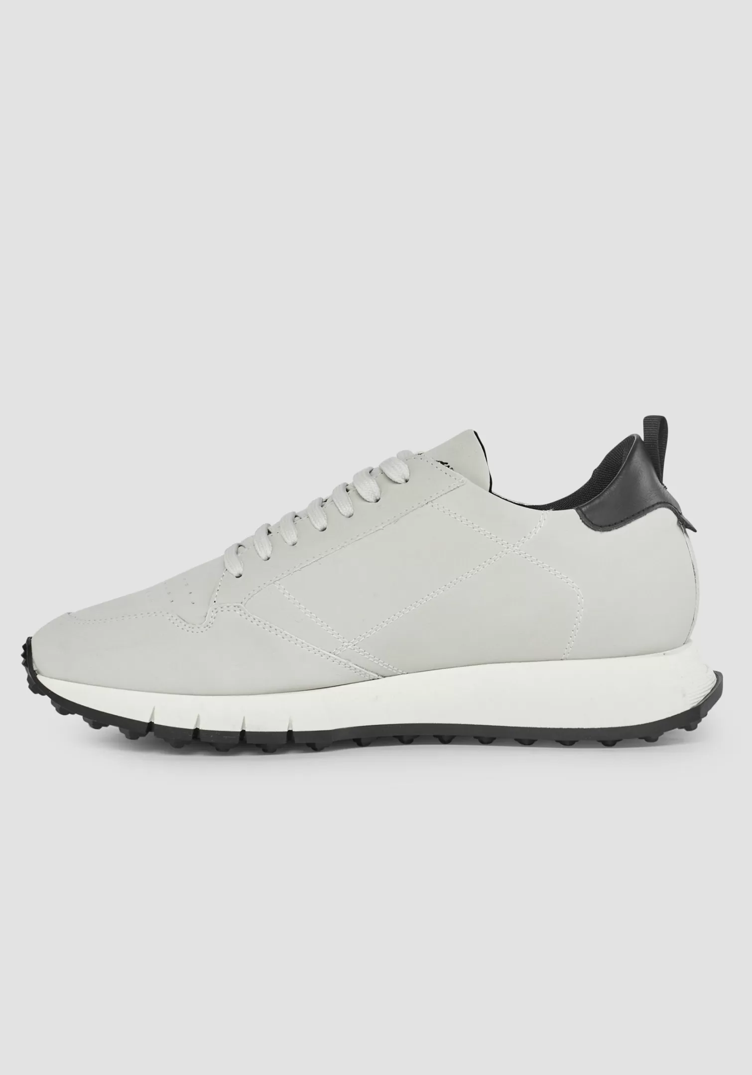 Sneakers>Antony Morato Sneaker Bassa "Run Wheaton" In Nabuk Riciclato Bianco