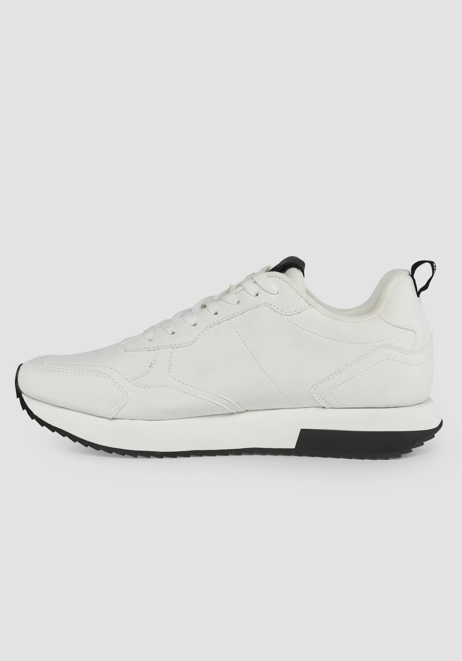 Sneakers>Antony Morato Sneaker Bassa "Running Tonic" In Similpelle Bianco